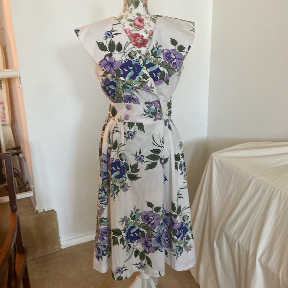 vintage floral dress